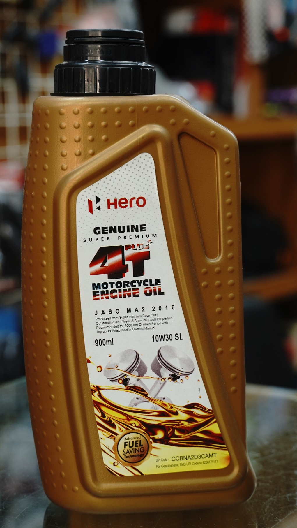 HERO MOTOCORP LTD Hero Super 4T 10w30 (900 ml)