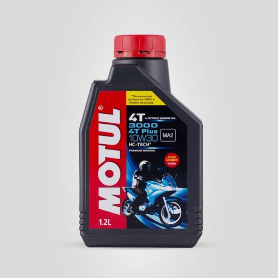 Motul 3000 4T Plus Engine Oil 10W-30 1.2L(type-r)