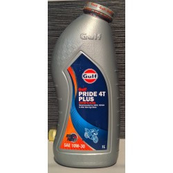 GULF OIL LUBRICANTS INDIA LTD (10w-30) Pride 4T Plus Oil for Bike (1 L)