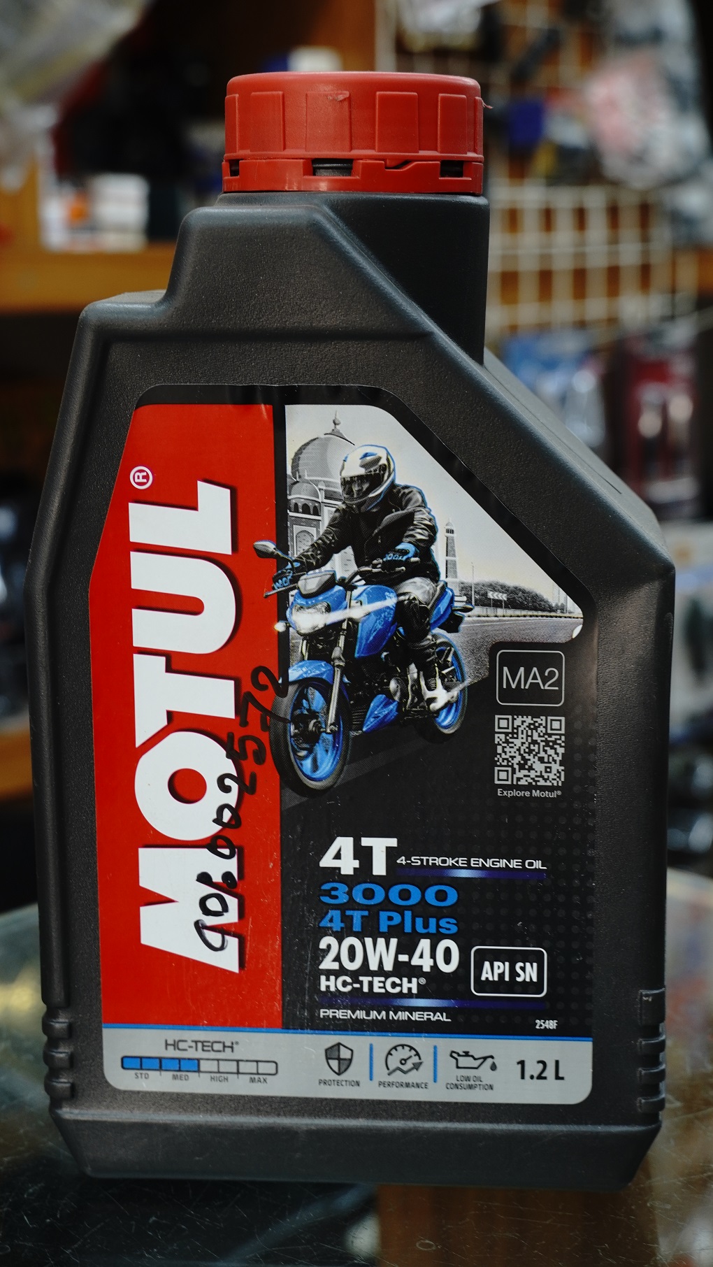 Motul 3000 4T Plus Engine Oil 20W-40 1.2L(type-r)